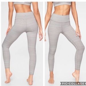 Athleta Jacquard High rise Chaturanga Tights